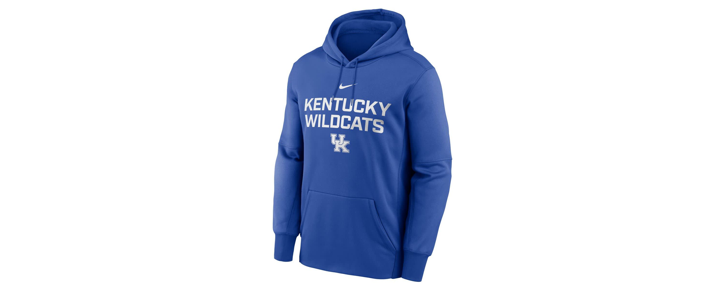 NCAA Nike Kentucky Wildcats Team Stacked Performance Pullover Hoodie