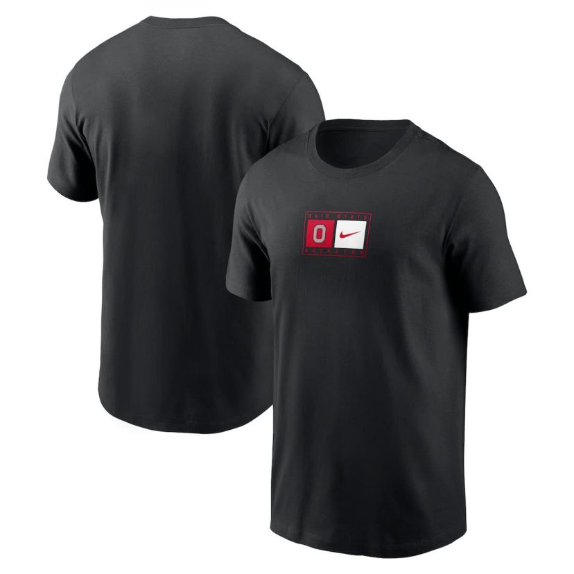 NCAA Nike Ohio State Buckeyes Campus Logo Swoosh T-Shirt