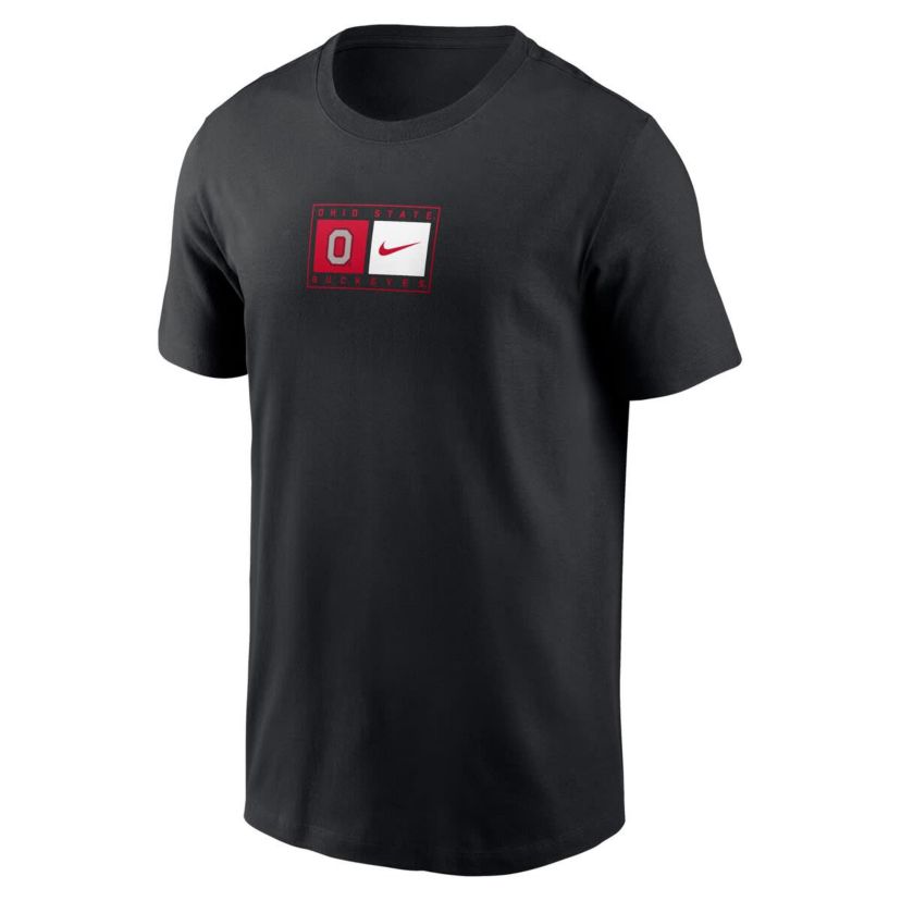 NCAA Nike Ohio State Buckeyes Campus Logo Swoosh T-Shirt