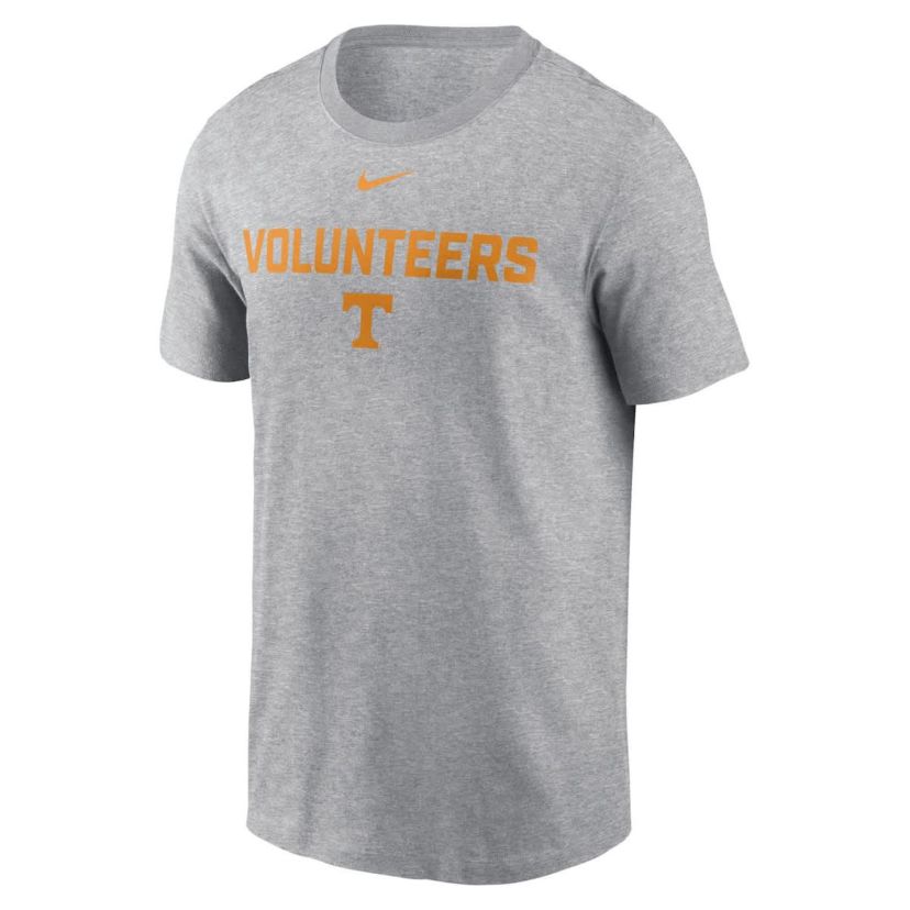 NCAA Nike Tennessee Volunteers Campus 2-Hit T-Shirt