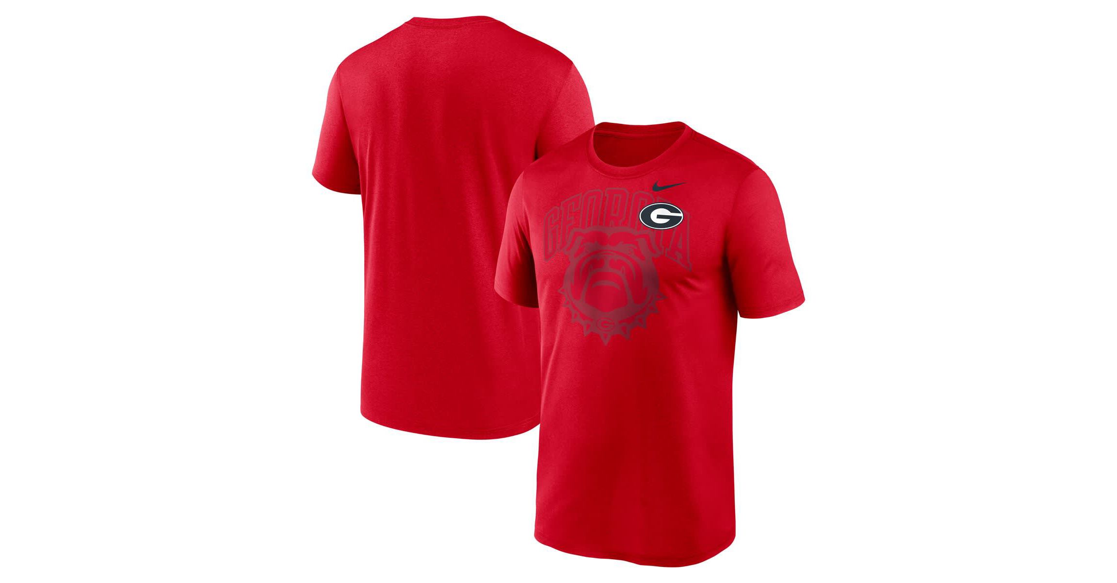 NCAA Nike Georgia Bulldogs Campus Shadow Legend Performance T-Shirt