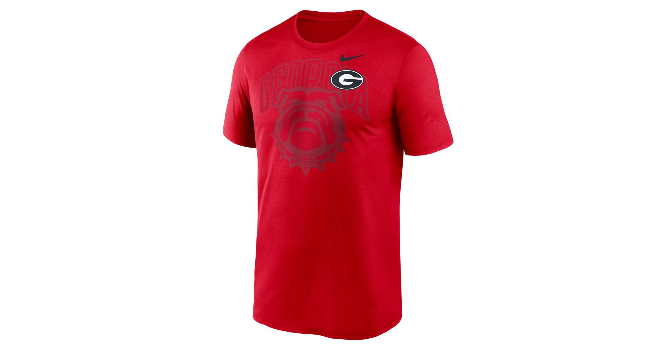 NCAA Nike Georgia Bulldogs Campus Shadow Legend Performance T-Shirt