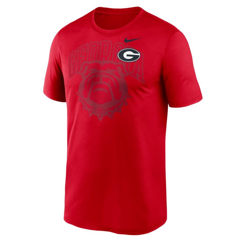 NCAA Nike Georgia Bulldogs Campus Shadow Legend Performance T-Shirt