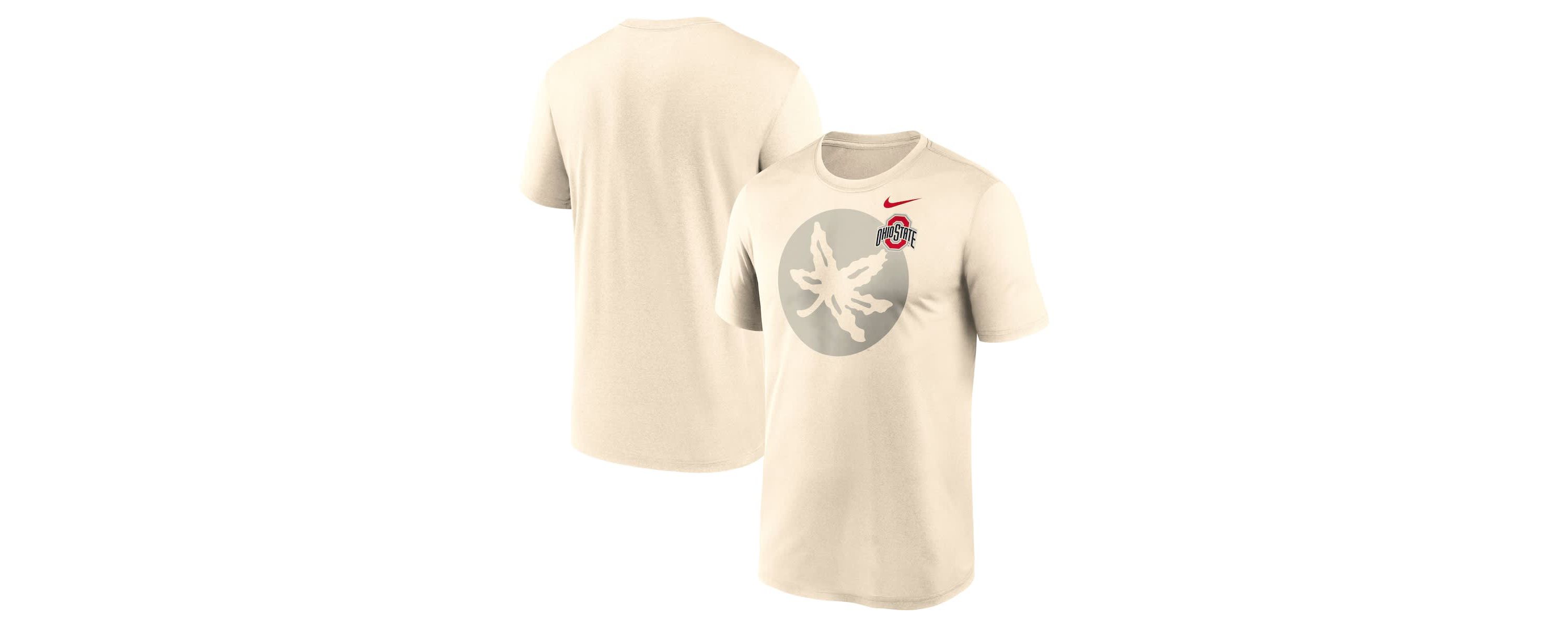 NCAA Nike Ohio State Buckeyes Campus Shadow Legend Performance T-Shirt
