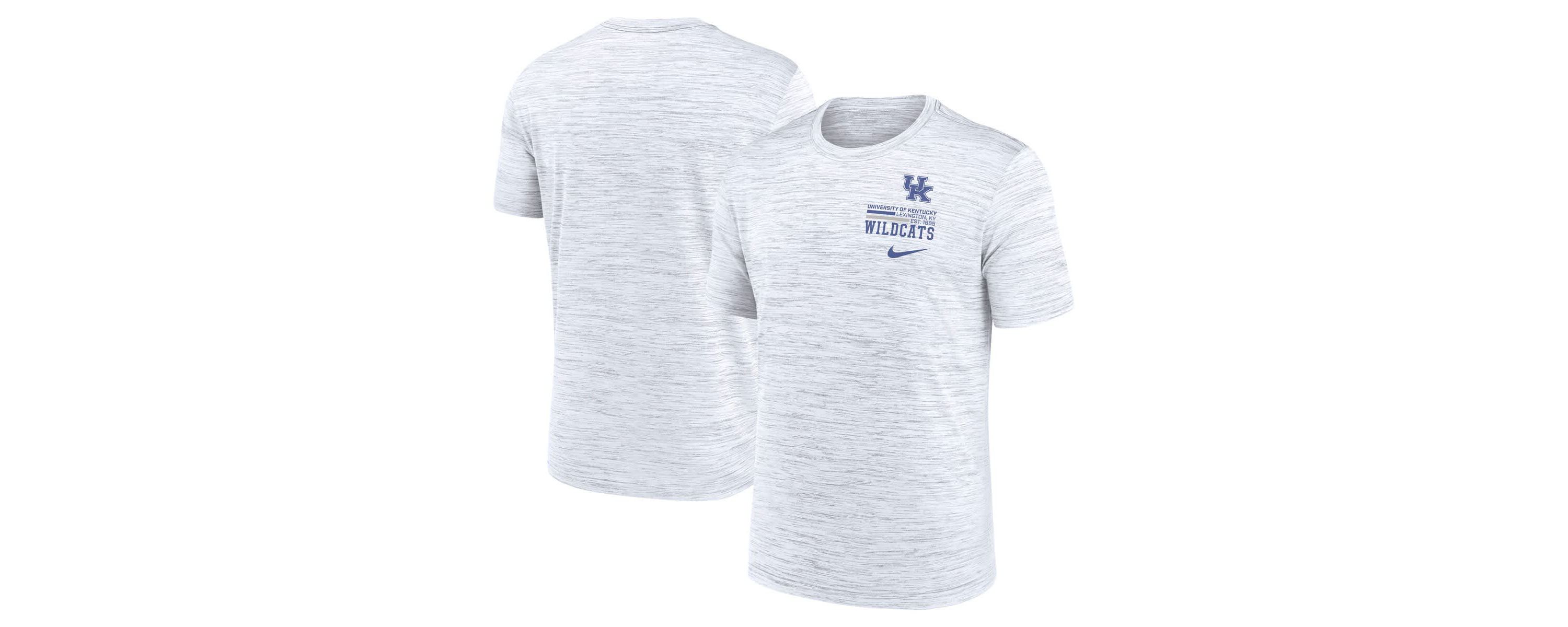 NCAA Nike Kentucky Wildcats Velocity Stacked Dri-FIT T-Shirt