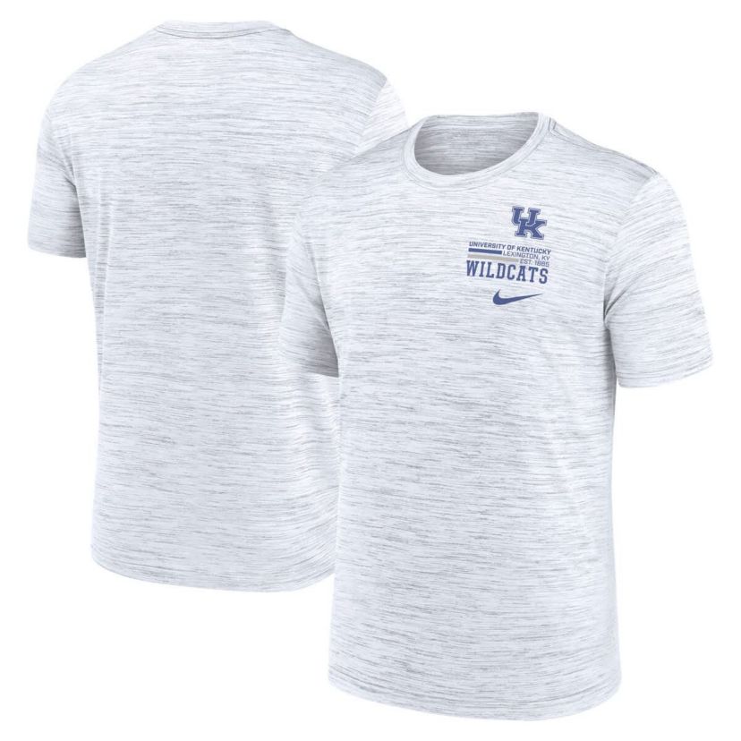 NCAA Nike Kentucky Wildcats Velocity Stacked Dri-FIT T-Shirt