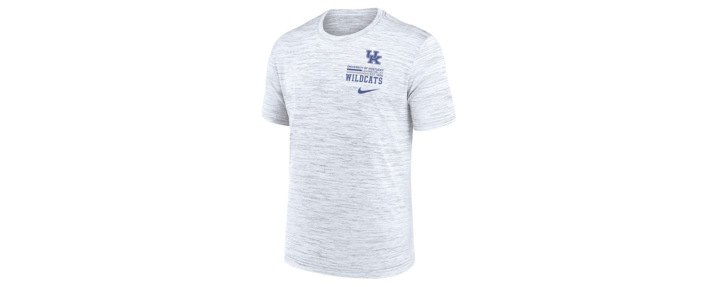 NCAA Nike Kentucky Wildcats Velocity Stacked Dri-FIT T-Shirt