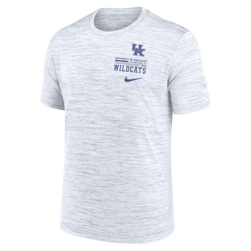 NCAA Nike Kentucky Wildcats Velocity Stacked Dri-FIT T-Shirt