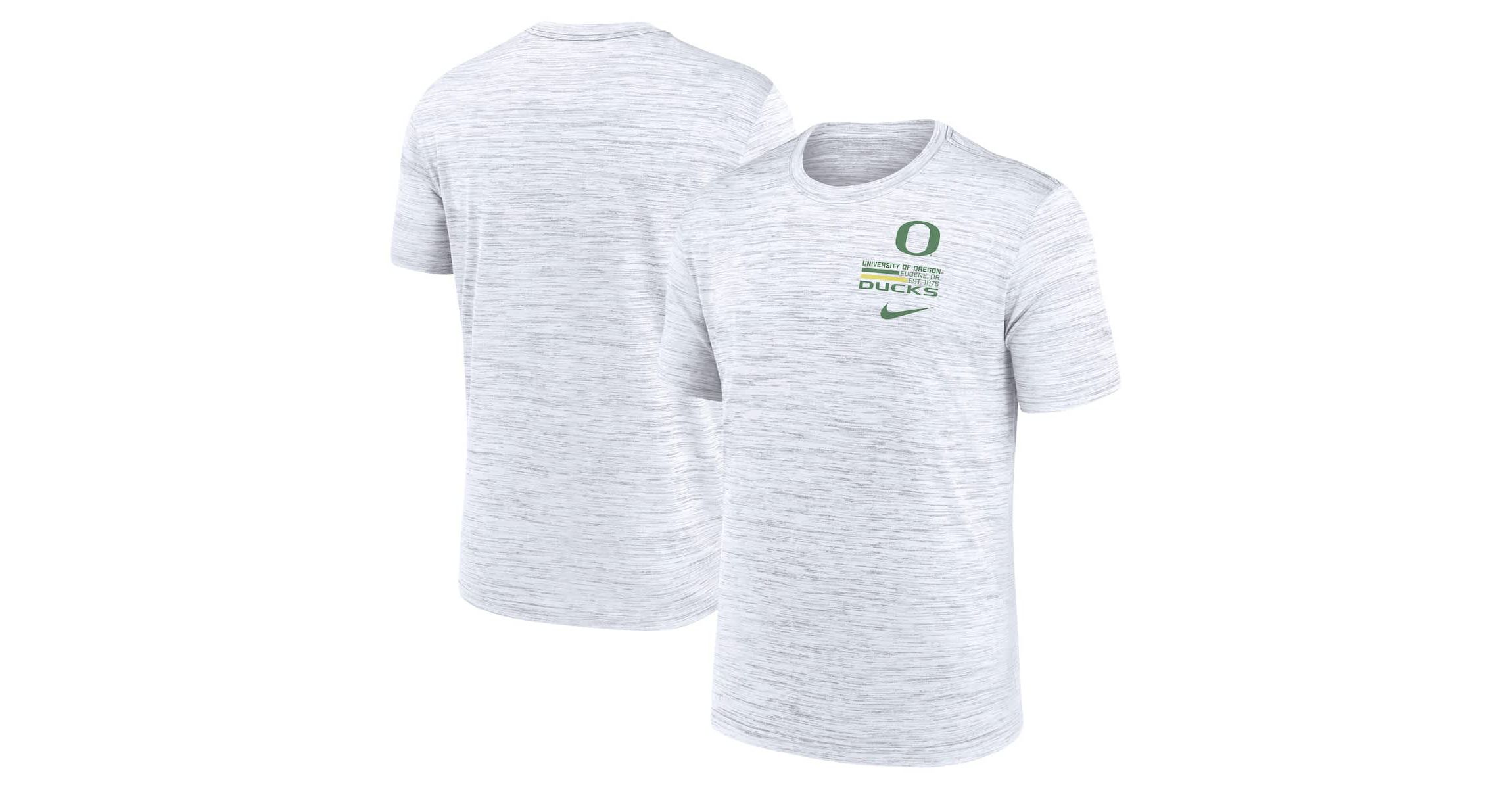 NCAA Nike Oregon Ducks Velocity Stacked Dri-FIT T-Shirt