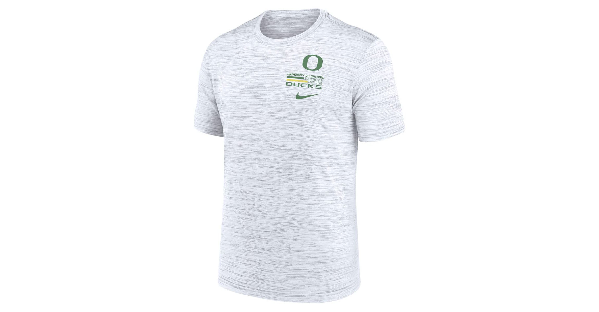 NCAA Nike Oregon Ducks Velocity Stacked Dri-FIT T-Shirt