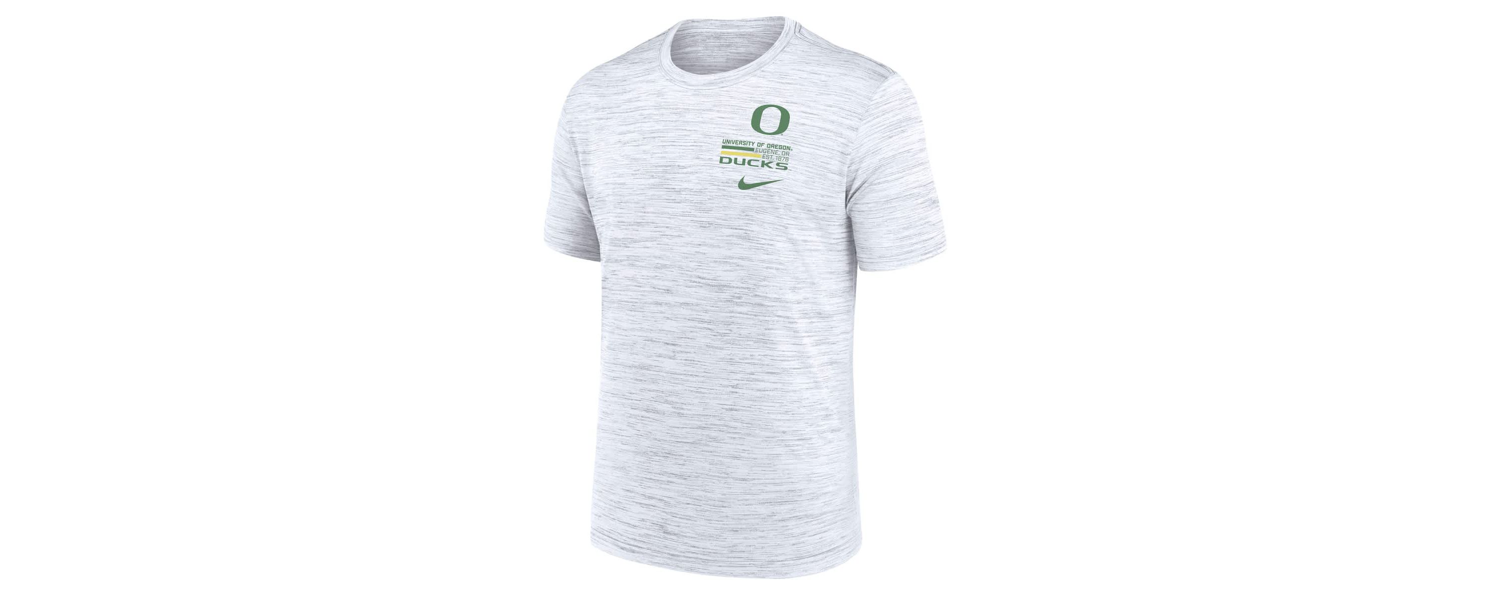 NCAA Nike Oregon Ducks Velocity Stacked Dri-FIT T-Shirt