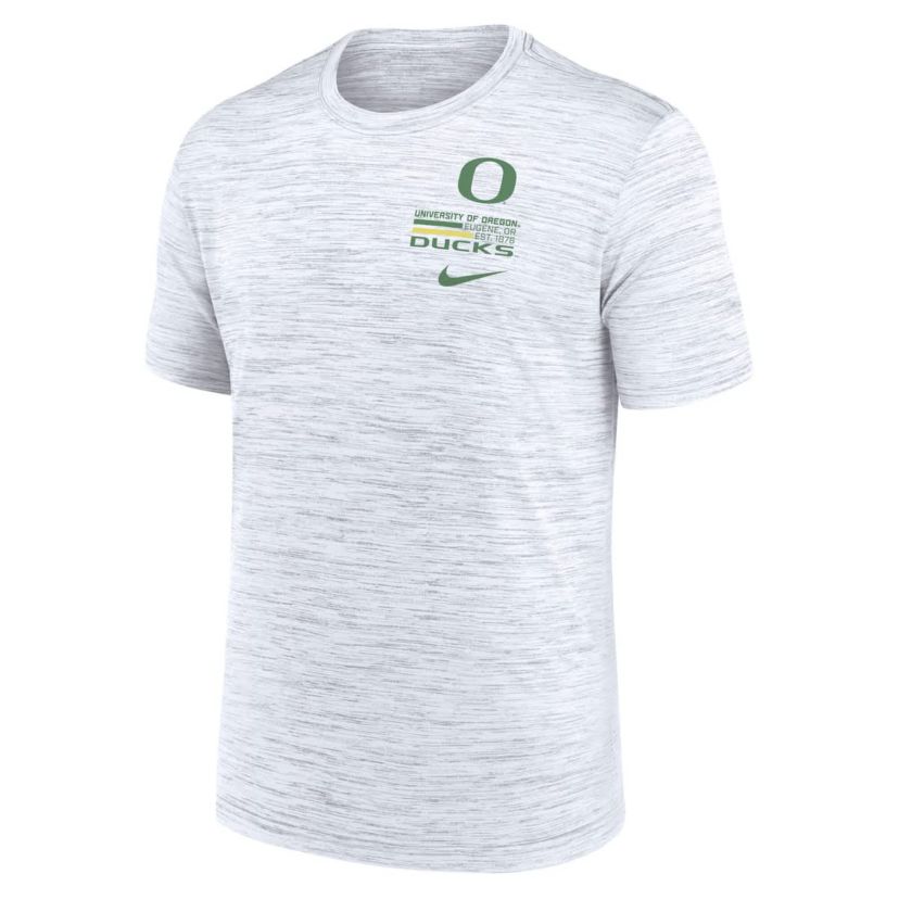 NCAA Nike Oregon Ducks Velocity Stacked Dri-FIT T-Shirt