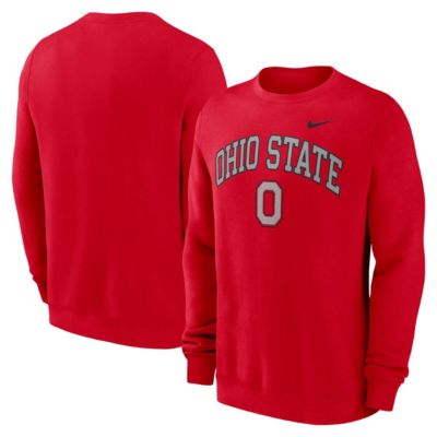 Men's NCAA Nike Ohio State Buckeyes Arch Pullover Sweatshirt, Small