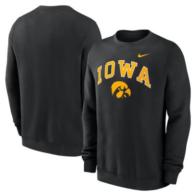 Men's NCAA Nike Iowa Hawkeyes Arch Pullover Sweatshirt