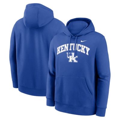 Men's NCAA Nike Kentucky Wildcats Club Fleece Arch Pullover Hoodie, 2XL