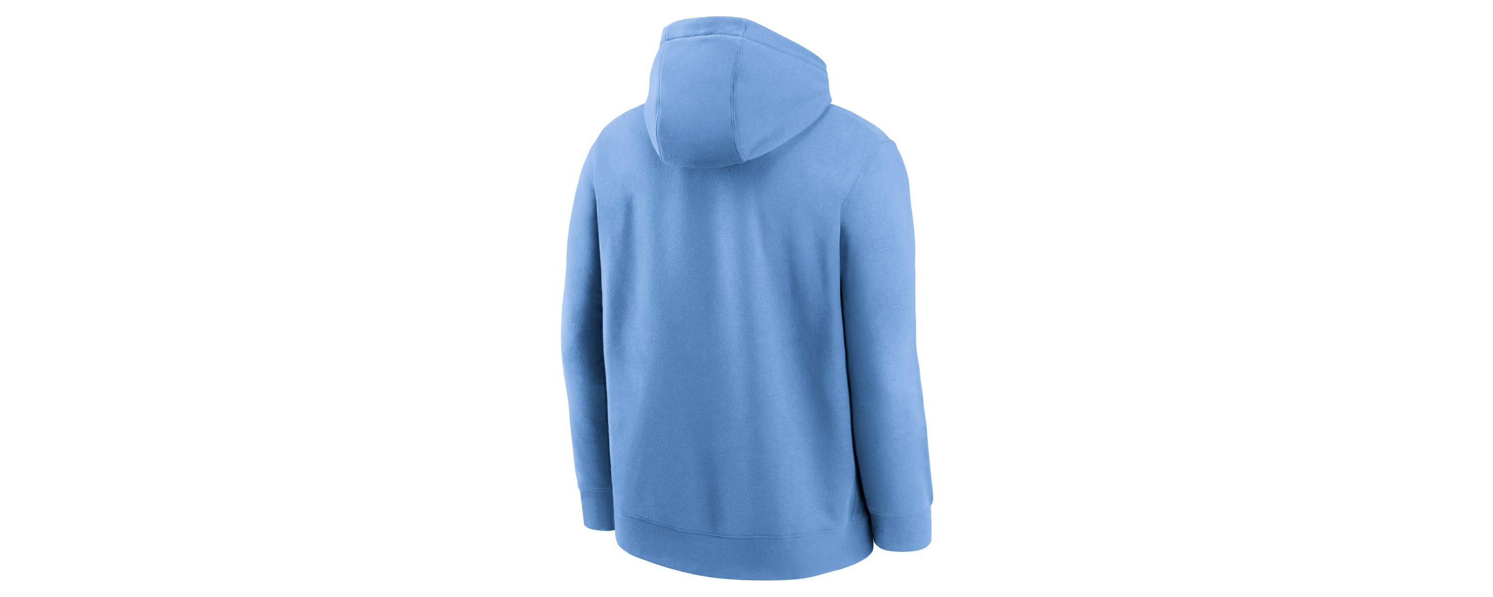 NCAA Nike Carolina North Carolina Tar Heels Club Fleece Arch Pullover Hoodie
