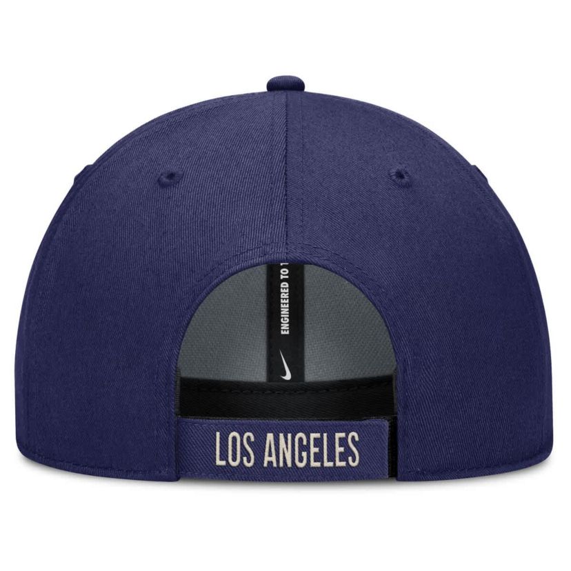 MLB Nike Royal/Natural Los Angeles Dodgers Statement Club Performance Adjustable Hat