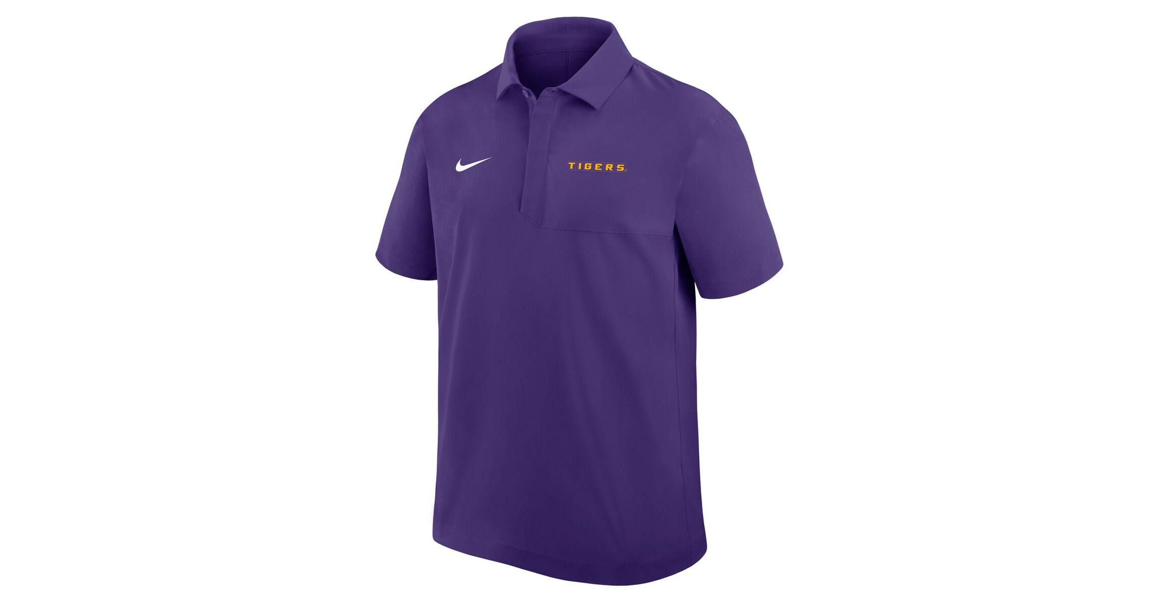 NCAA Nike LSU Tigers 2025 Coaches Sideline Polo