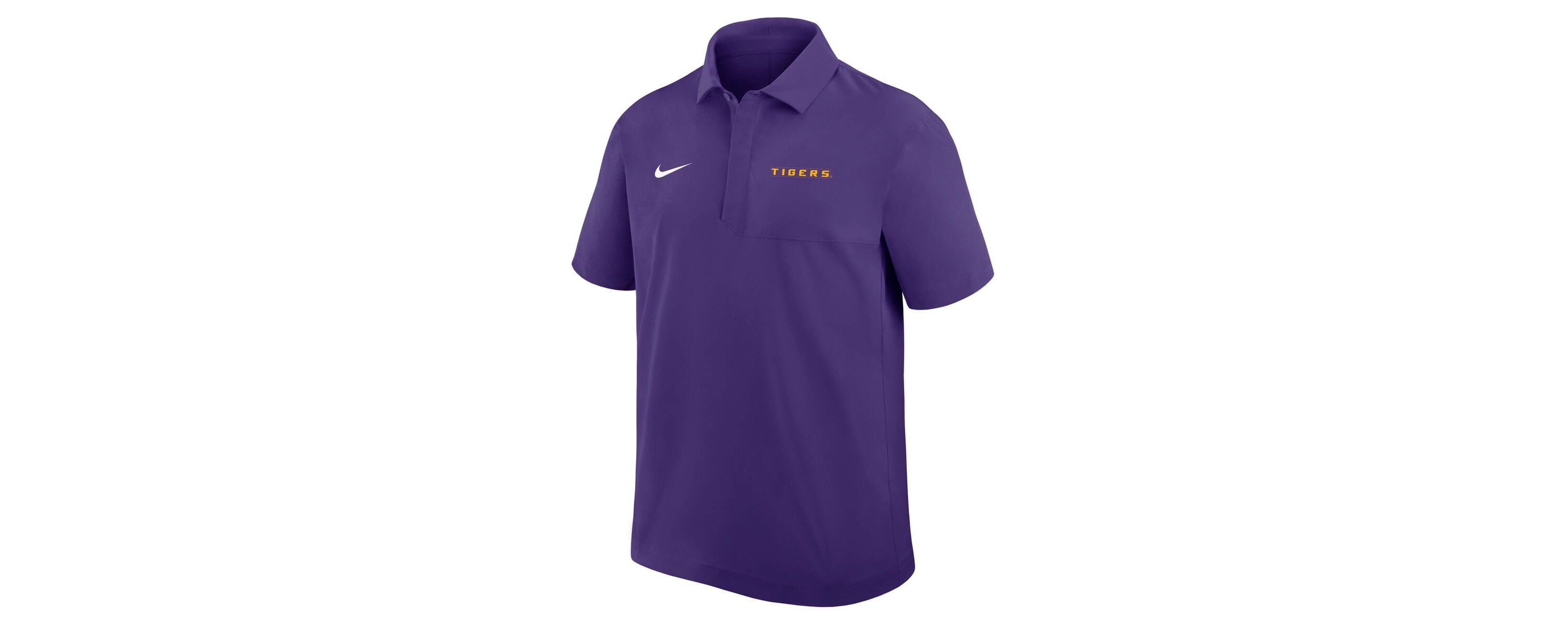 NCAA Nike LSU Tigers 2025 Coaches Sideline Polo