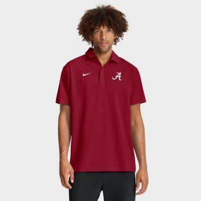 Men's Alabama Crimson Tide NCAA Nike Alabama Tide 2025 Coaches Sideline Polo, XL