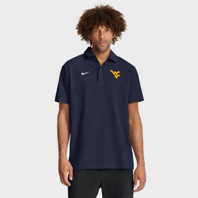 Men's NCAA Nike West Virginia Mountaineers 2025 Coaches Sideline Polo