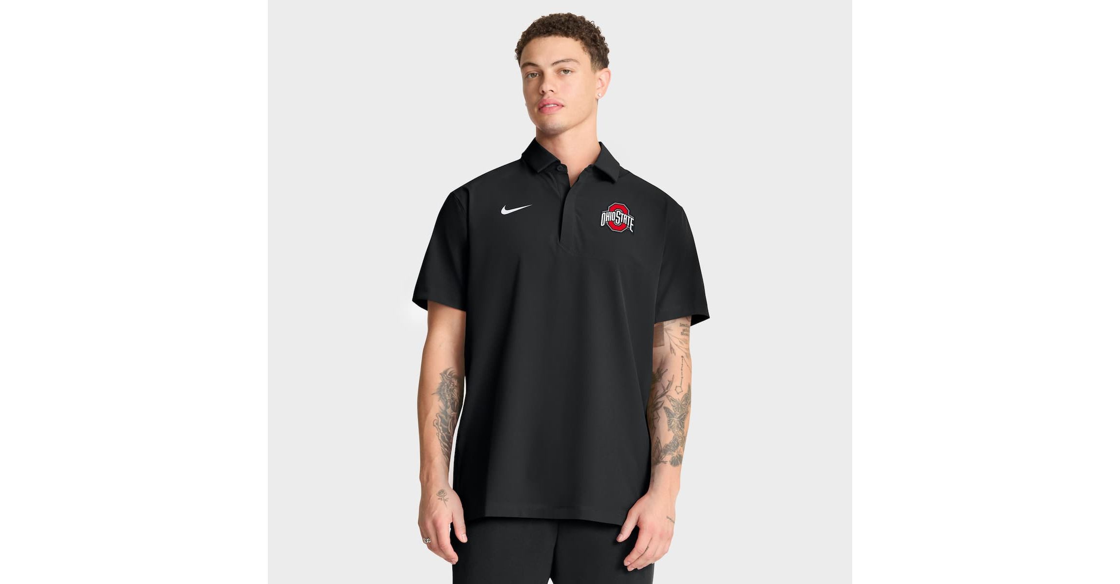 NCAA Nike Ohio State Buckeyes 2025 Coaches Sideline Polo