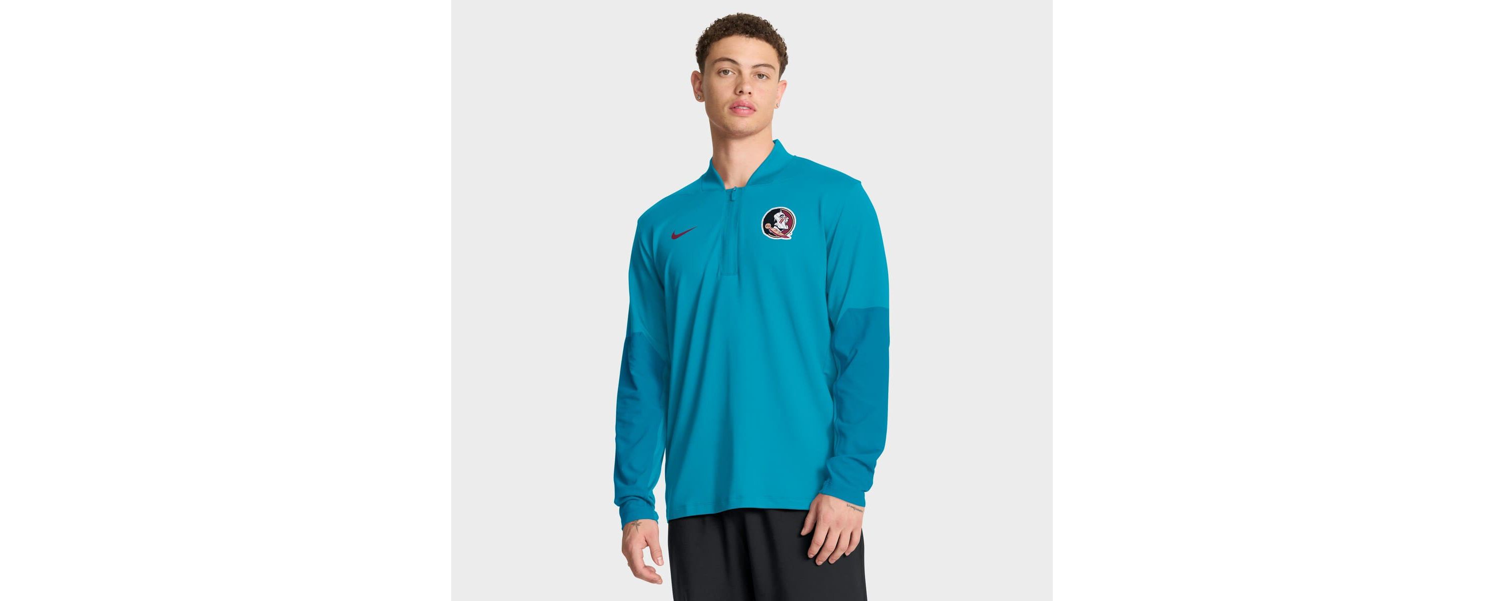 NCAA Nike Florida State Seminoles One Goal Performance Half-Zip Pullover