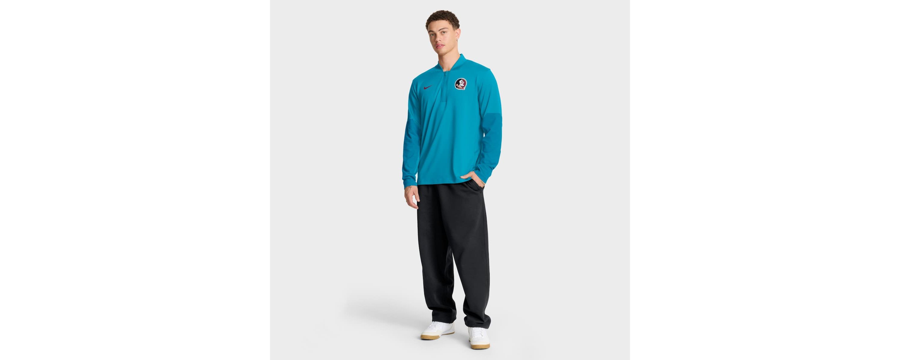 NCAA Nike Florida State Seminoles One Goal Performance Half-Zip Pullover