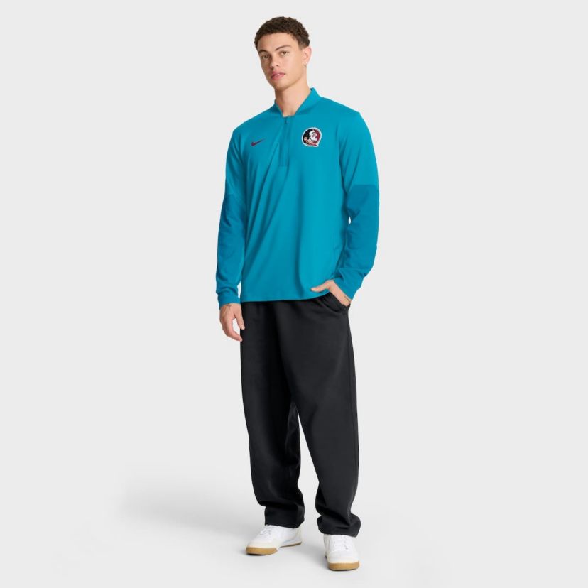 NCAA Nike Florida State Seminoles One Goal Performance Half-Zip Pullover