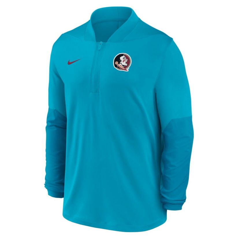 NCAA Nike Florida State Seminoles One Goal Performance Half-Zip Pullover