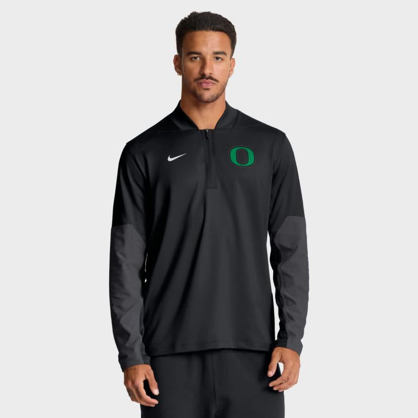 NCAA Nike Oregon Ducks One Goal Performance Half-Zip Pullover