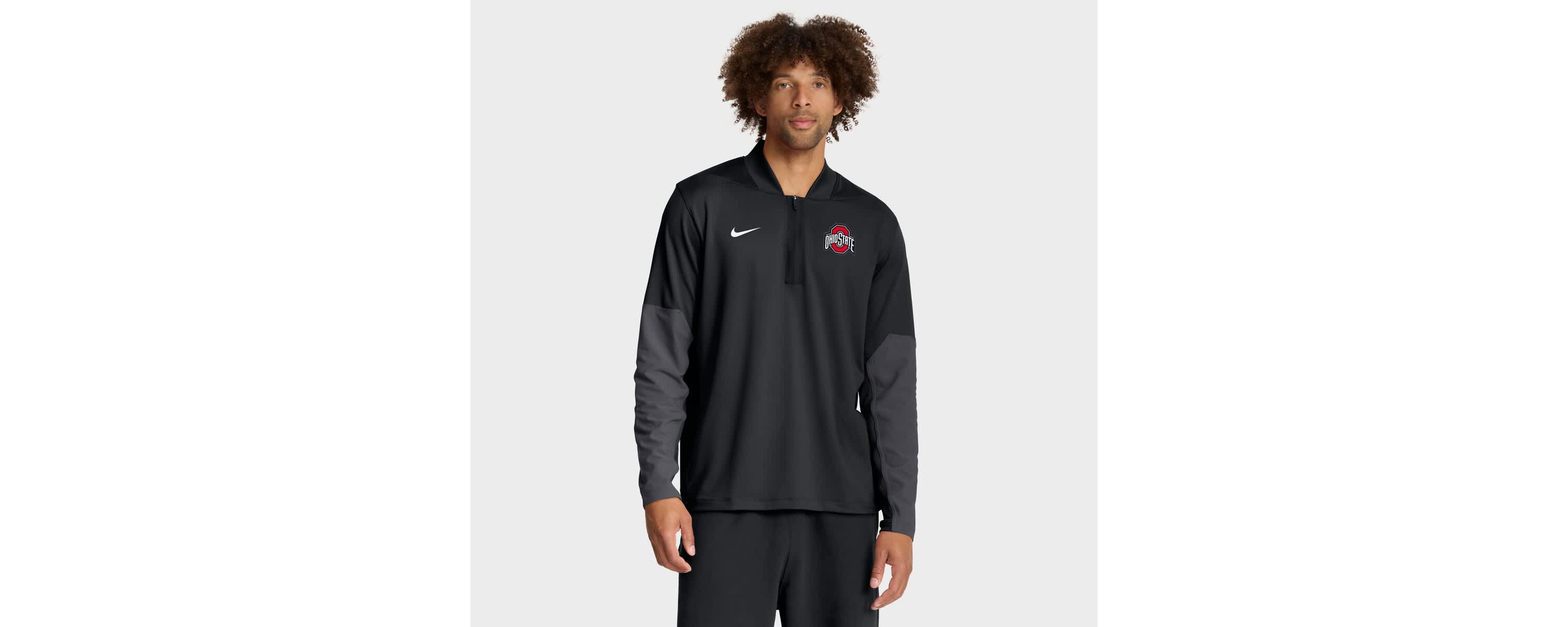 NCAA Nike Ohio State Buckeyes One Goal Performance Half-Zip Pullover