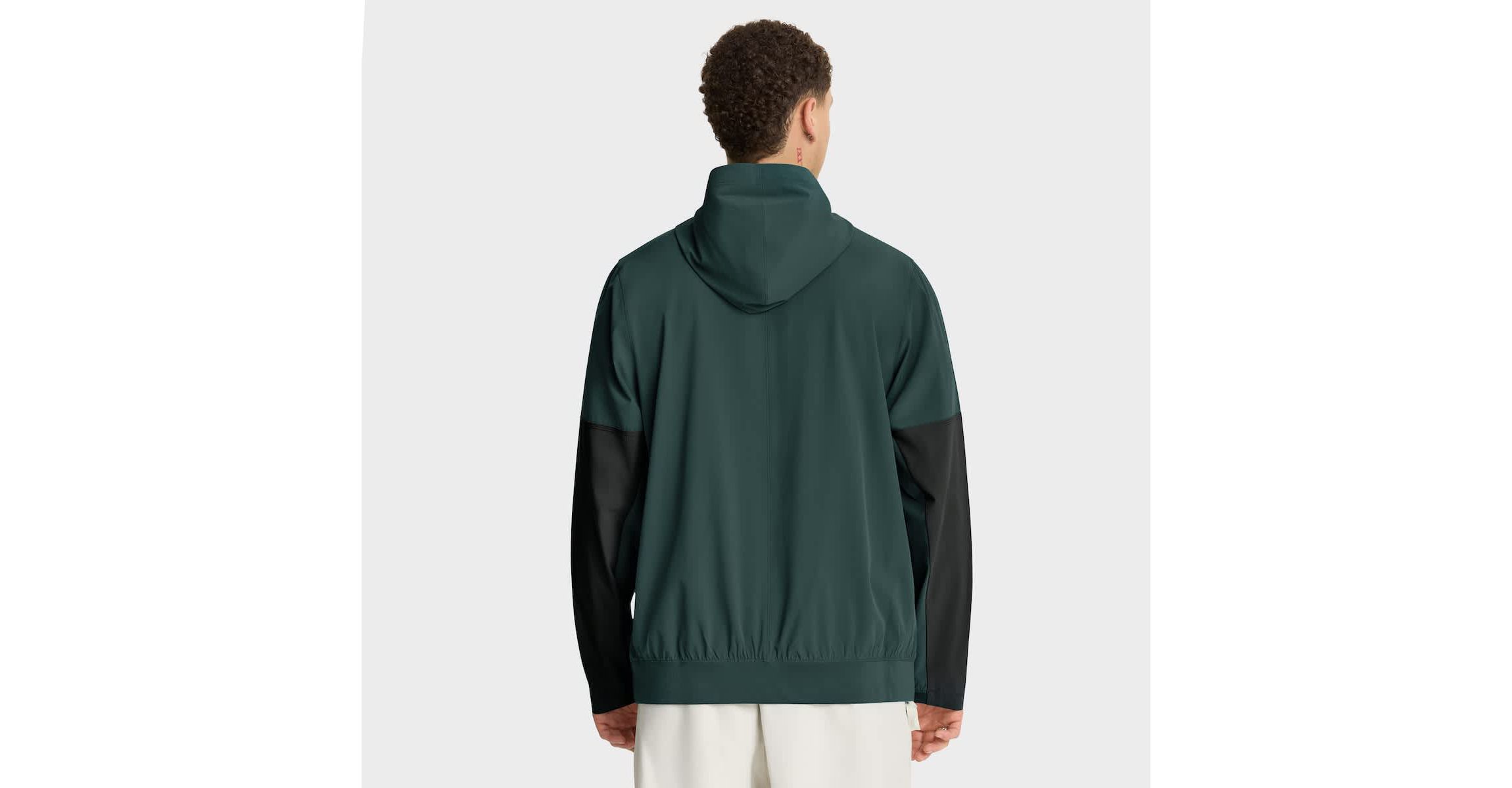 NCAA Nike Michigan State Spartans Anorak Half-Zip Hoodie Jacket