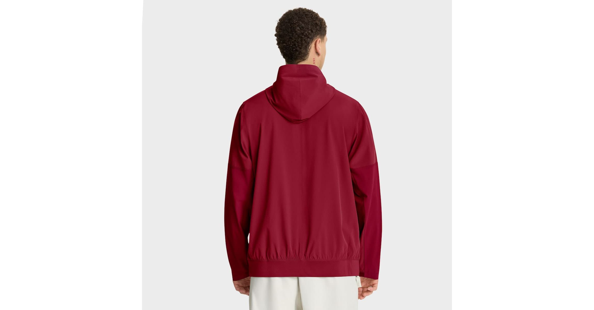 Alabama Crimson Tide NCAA Nike Alabama Tide Anorak Half-Zip Hoodie Jacket