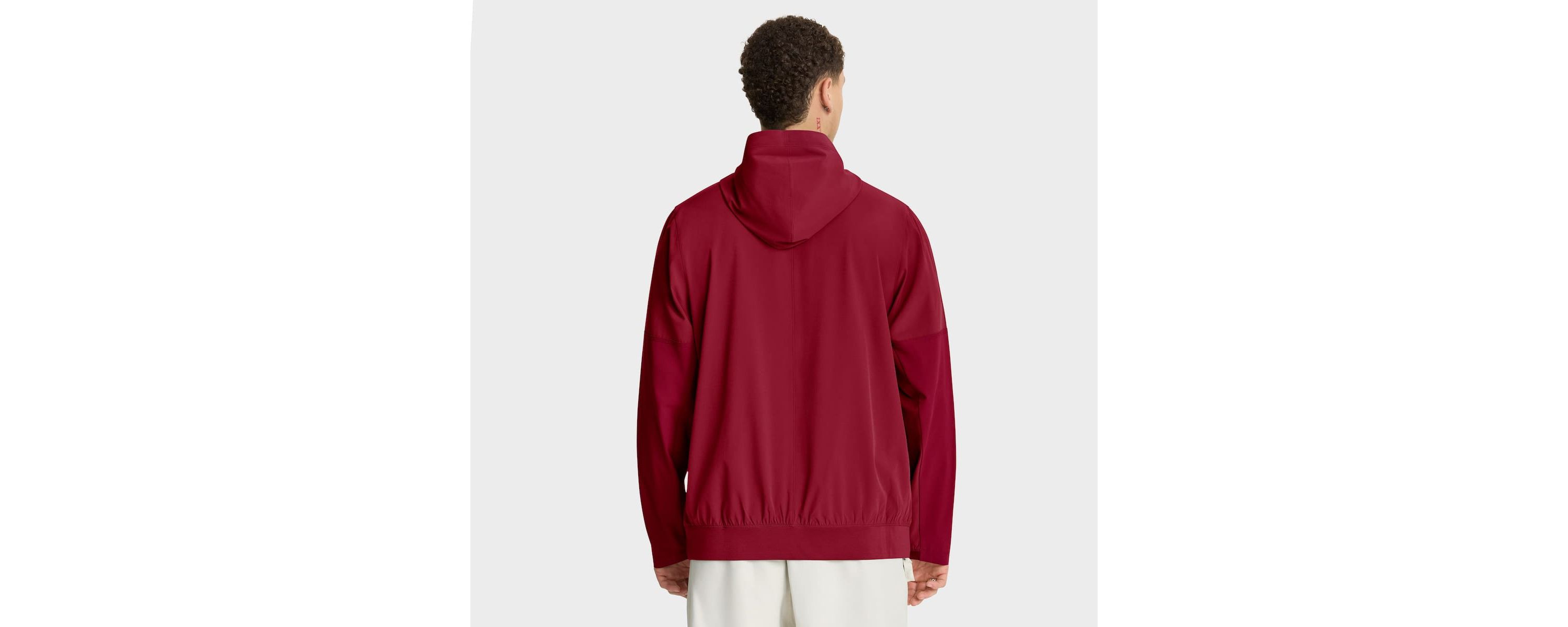 Alabama Crimson Tide NCAA Nike Alabama Tide Anorak Half-Zip Hoodie Jacket