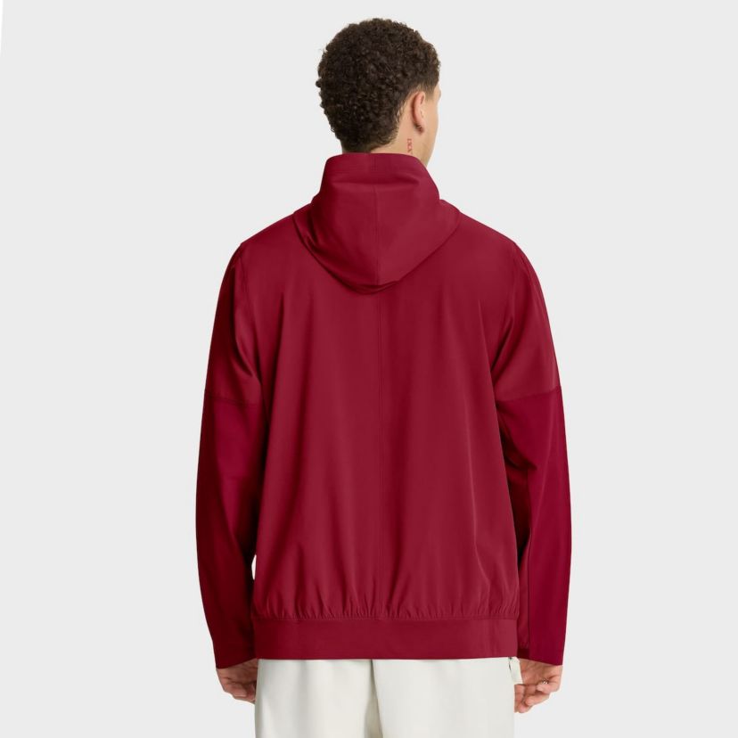 Alabama Crimson Tide NCAA Nike Alabama Tide Anorak Half-Zip Hoodie Jacket