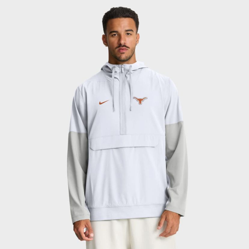 NCAA Nike Texas Longhorns Anorak Half-Zip Hoodie Jacket