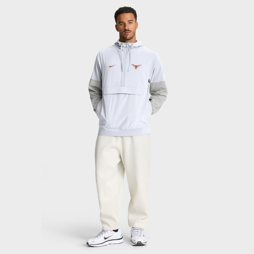 NCAA Nike Texas Longhorns Anorak Half-Zip Hoodie Jacket