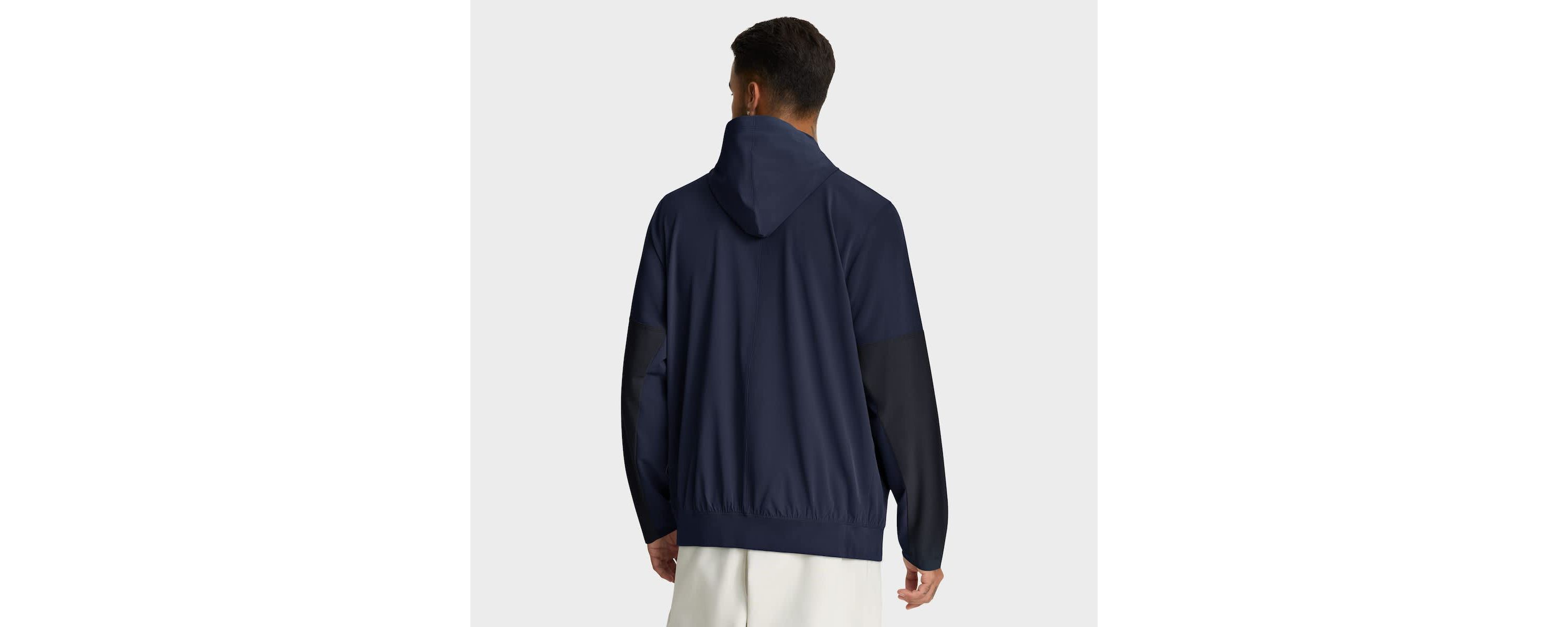 NCAA Nike Michigan Wolverines Anorak Half-Zip Hoodie Jacket