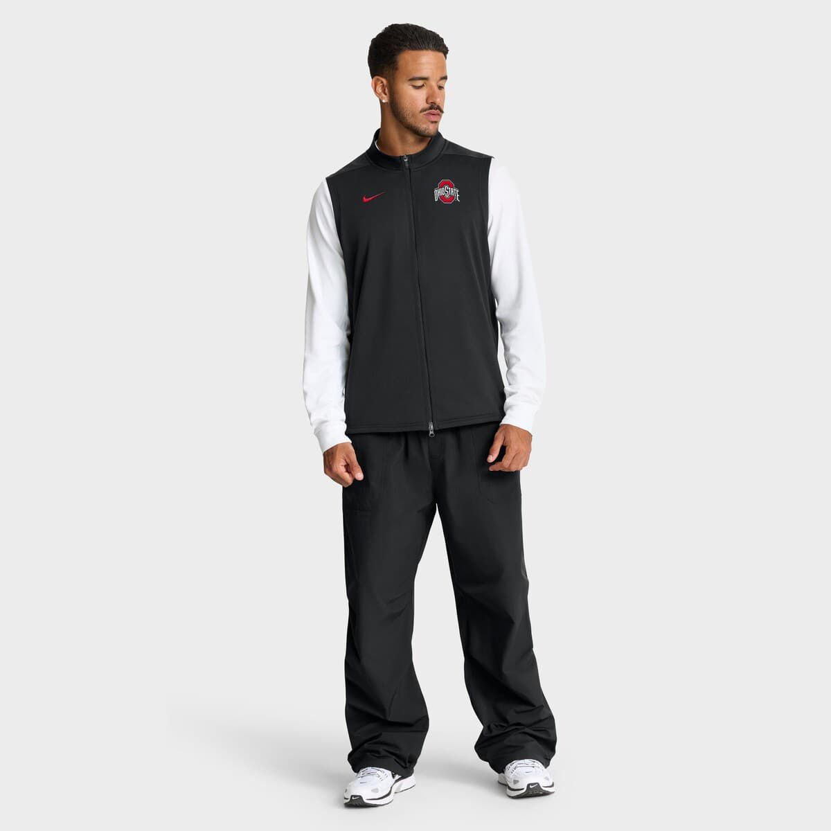 NCAA Nike Ohio State Buckeyes Primetime Victory Performance Full-Zip Vest