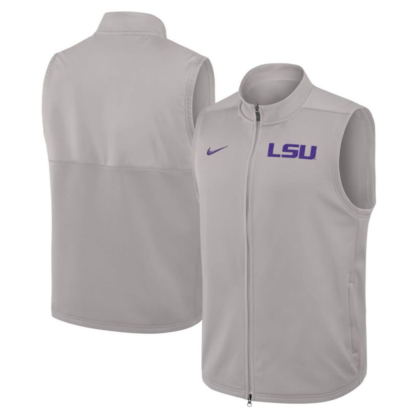 NCAA Nike LSU Tigers Primetime Victory Performance Full-Zip Vest