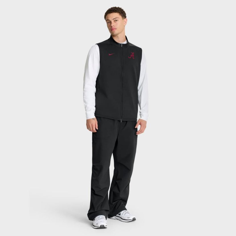 Alabama Crimson Tide NCAA Nike Alabama Tide Primetime Victory Performance Full-Zip Vest