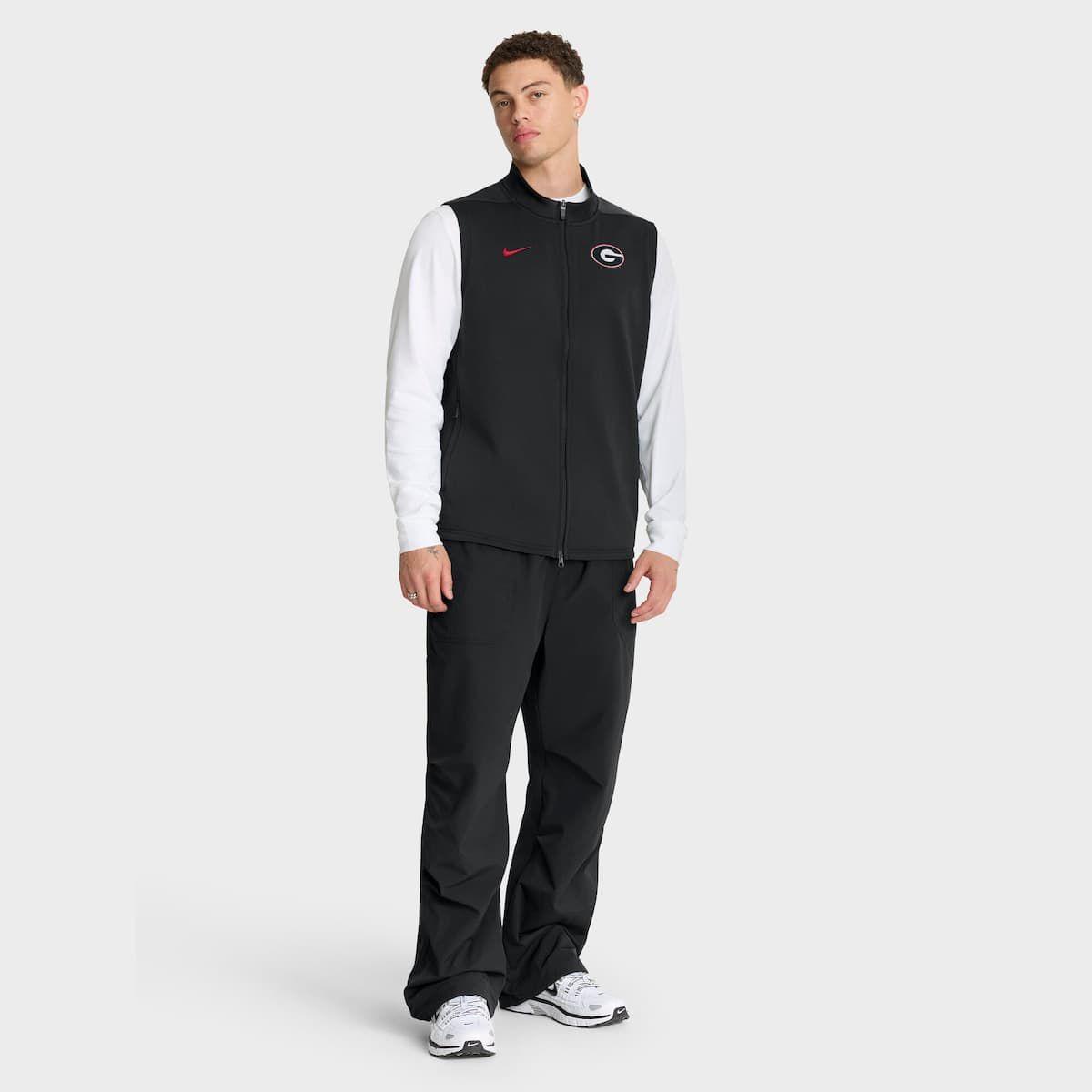 NCAA Nike Georgia Bulldogs Primetime Victory Performance Full-Zip Vest