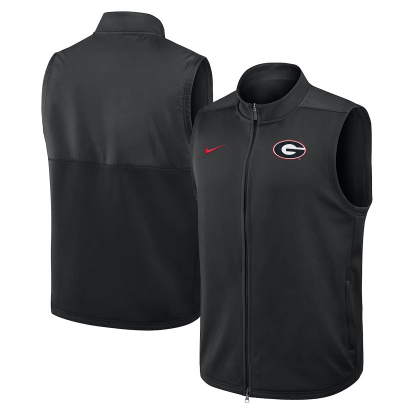 NCAA Nike Georgia Bulldogs Primetime Victory Performance Full-Zip Vest