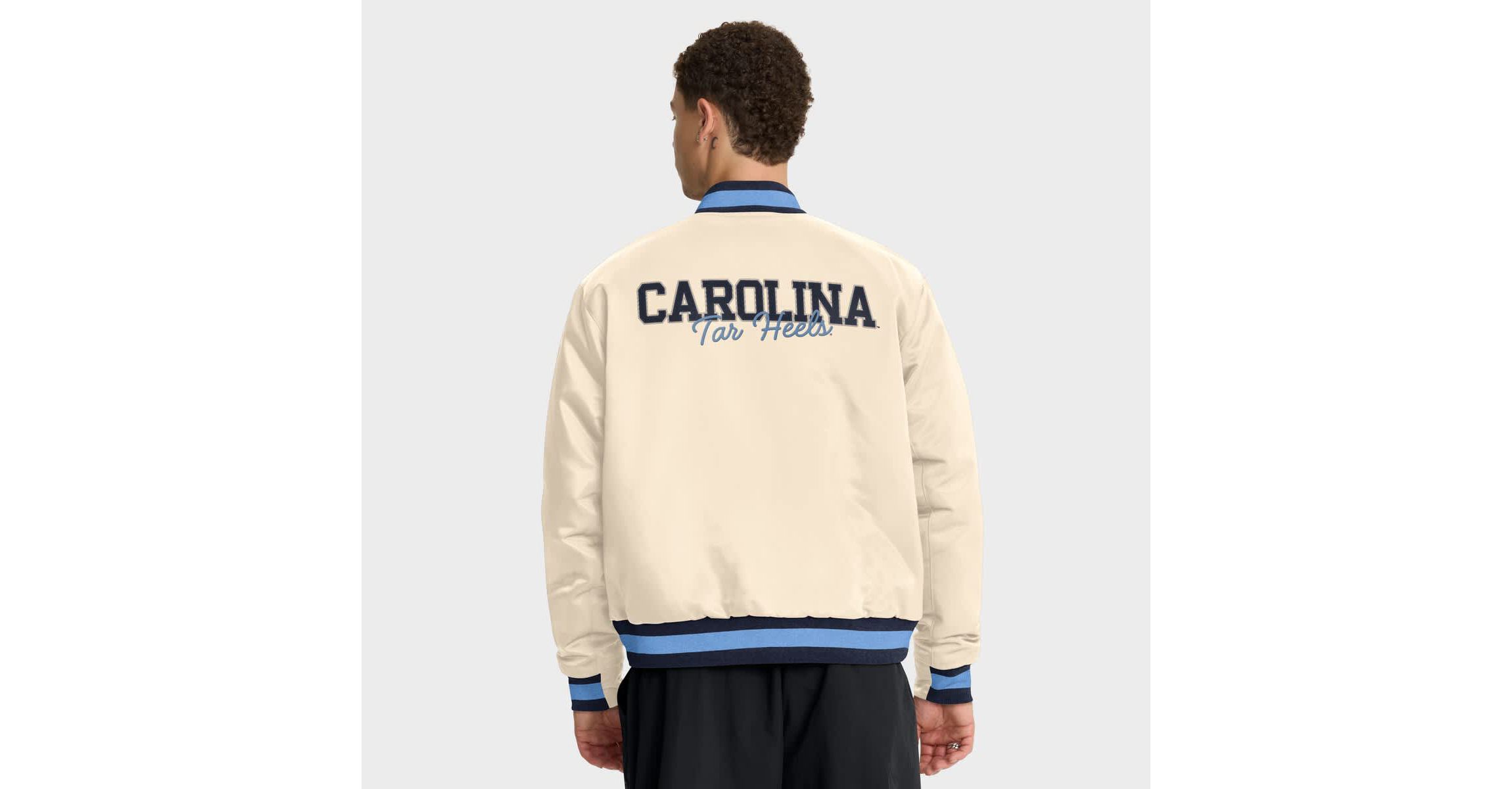 NCAA Nike North Carolina Tar Heels Legacy Full-Snap Bomber Jacket