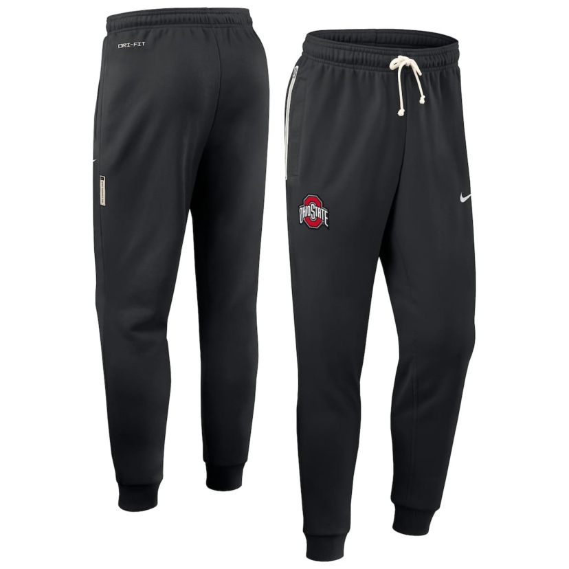 NCAA Nike Ohio State Buckeyes 2025 Sideline Standard Issue Dri-FIT Taper Pants