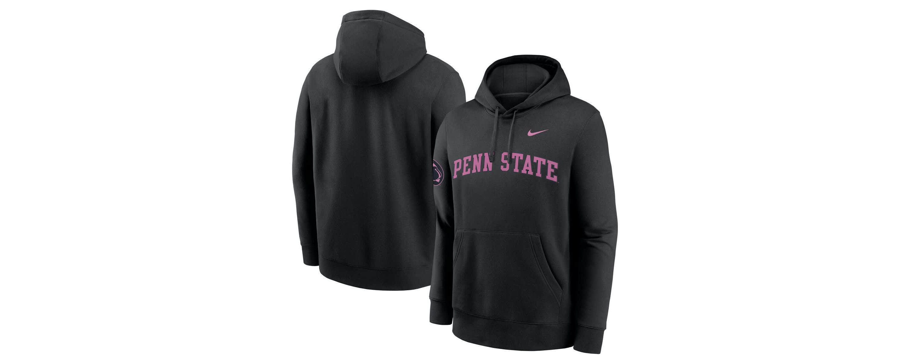 NCAA Nike Penn State Nittany Lions 2025 Sideline Club Fleece Pullover Hoodie