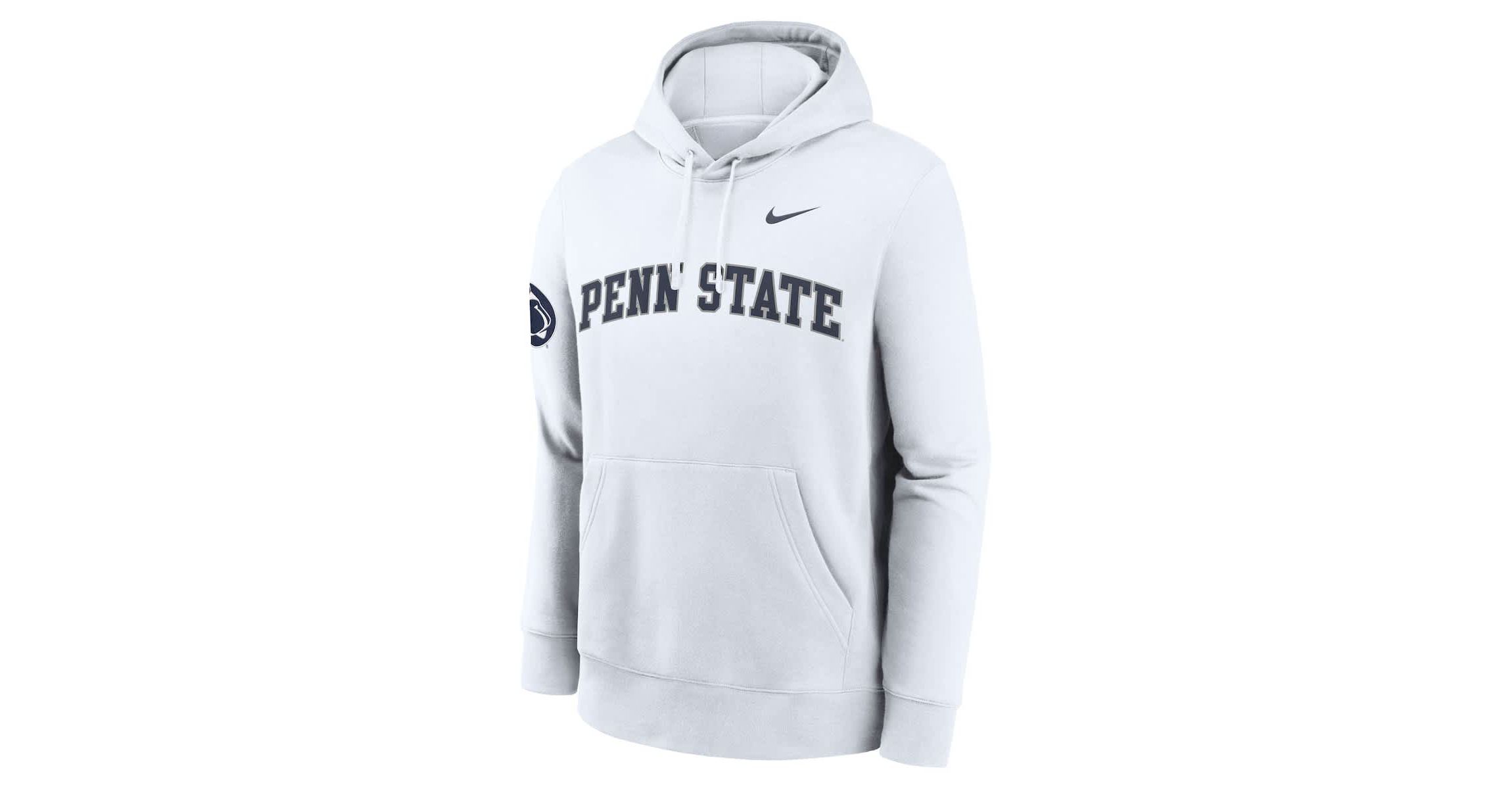 NCAA Nike Penn State Nittany Lions 2025 Sideline Club Fleece Pullover Hoodie