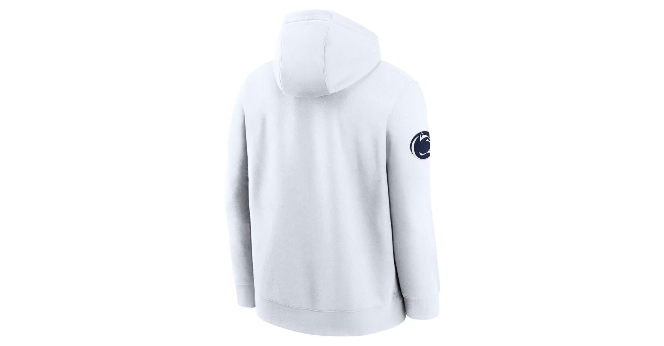 NCAA Nike Penn State Nittany Lions 2025 Sideline Club Fleece Pullover Hoodie