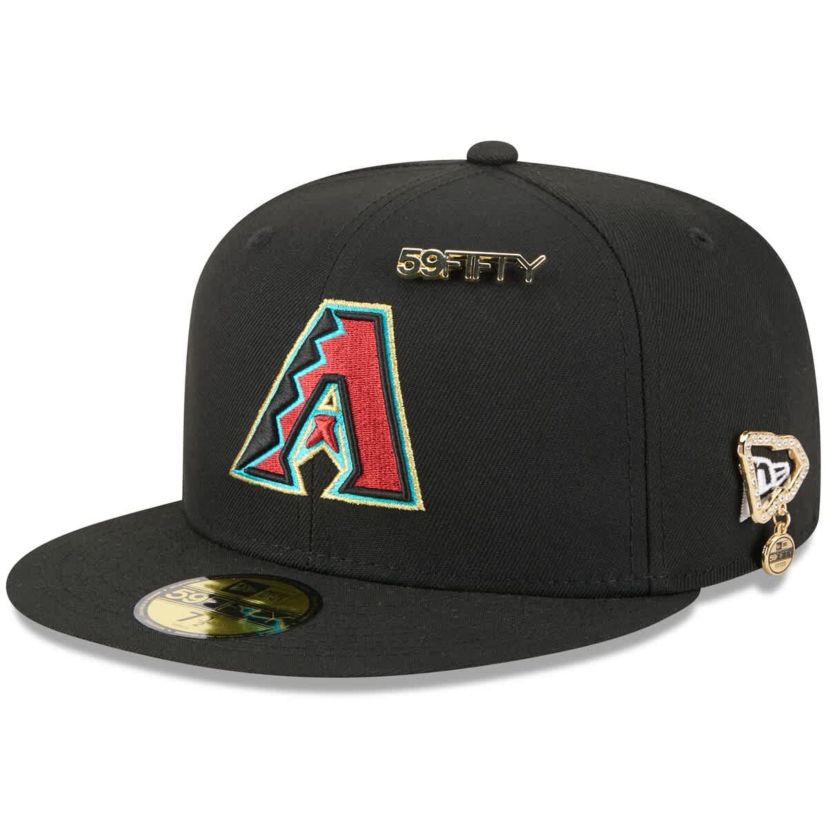 MLB Arizona Diamondbacks 2025 59FIFTY Day 59FIFTY Fitted Hat with Pins